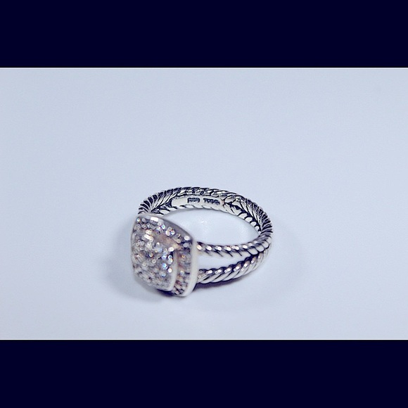 David Yurman Albion Ring with Diamonds - Picture 9 of 13